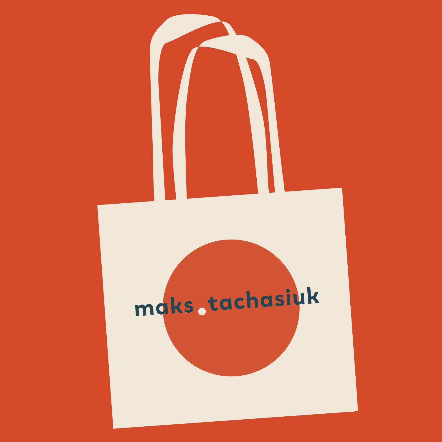 MAKS.TACHASIUK TORBA BAWEŁNIANA